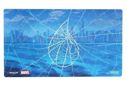 MTG Marvel's Spider-Man Shiny Playmat Spider-man Island By Gamegenic