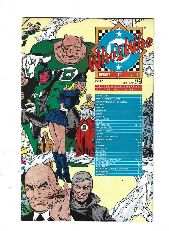 Who's Who: Definitive Directory of the DC Universe Update '87 #1 th...