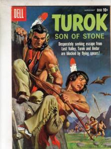 Turok 19 Son of Stone strict VF/NM 9.0 1960  Blocked by Spears  High-Grade Gem