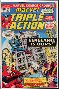 Marvel Triple Action #14 (1973) The Avengers