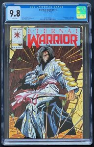 Eternal Warrior #4 Valiant 1992 CGC 9.8 White pages Bloodshot