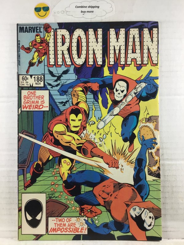 Iron Man #188 (1984) brother Grimm