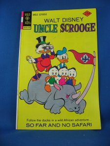 UNCLE SCROOGE 127 VF NM  Gold Key Barks So Far and No Safari 1976