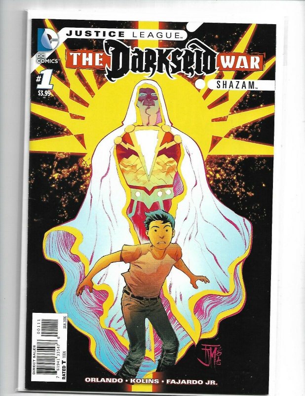 Justice League Darkseid War Shazam 1A  2016 NM   nw104