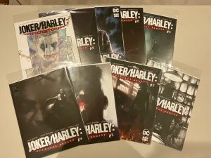 Joker/Harley: Criminal Sanity Complete Set 1-8 plus Secret Files Prestige Plus