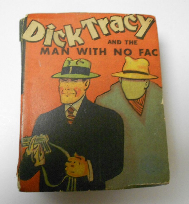 1938 DICK TRACY The Man With No Face BIG LITTLE BOOK Chester Gould FN+