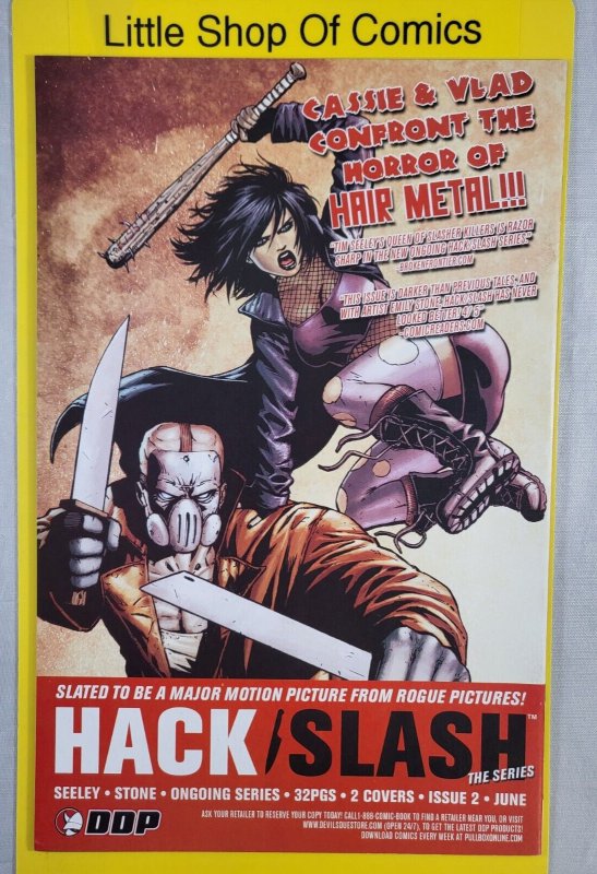 Hack Slash The Series #1 Cover A 2007 Devil's Due Publishing Tim Seeley VFNM