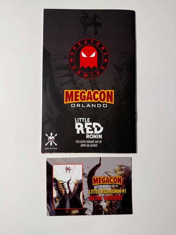 Little Red Ronin #1 (2022) Metal Cover! 22/30