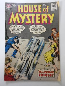 House of Mystery #73 (1958) The Human Icicle! Solid Good+ Condition!