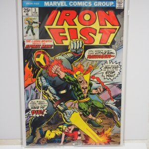 Iron Fist #3 (1976) 1st Atomic Man NM