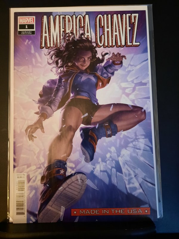 America Chavez Made in the USA #1 NM Jung-Geun Yoon Variant Cover