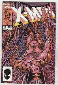 X-Men #205 (May-86) NM Super-High-Grade X-Men