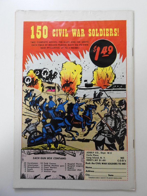 Detective Comics #264 (1959) Moisture wrinkle back cover