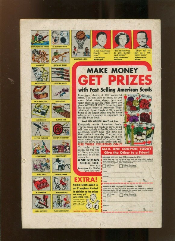 BRAVE AND THE BOLD #77 (4.0) SO THUNDERS THE CANNONEER! 1968