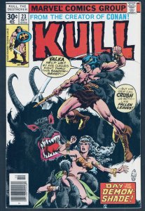 Kull the Destroyer #23 (1977) VF