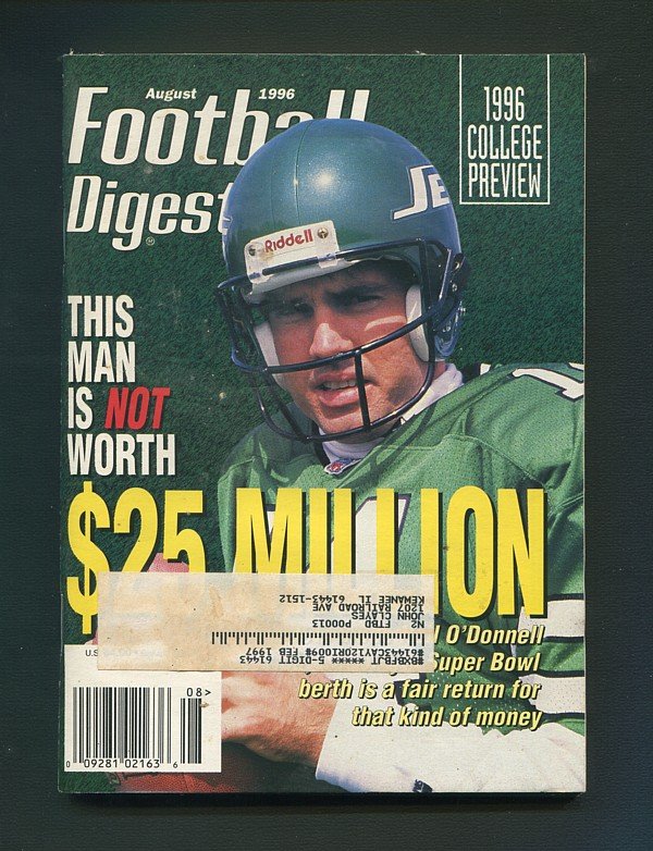 Football Digest / College Preview / August 1996