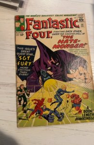 Fantastic Four #21 (1963)The Hate Monger W Sgt Fury
