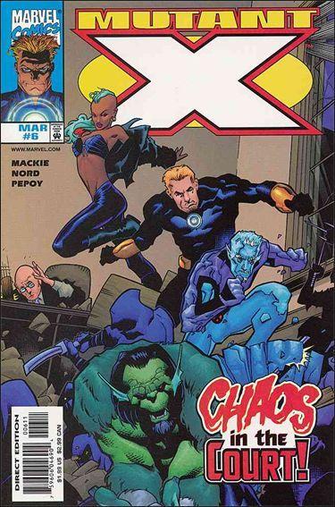 Marvel MUTANT X #6 VF