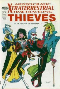 Aristocratic X-Traterrestrial Time-Traveling Thieves #4 FN; Comics Interview | s