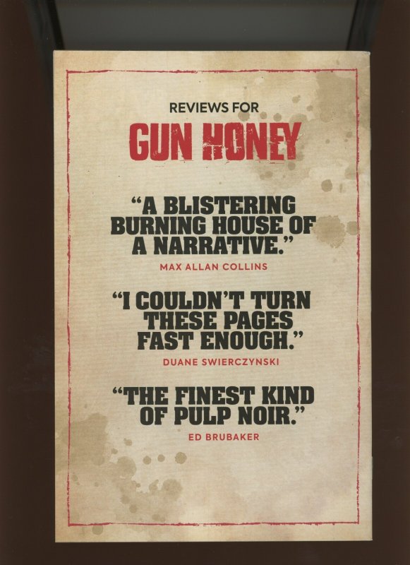 (2021) Gun Honey #1: VARIANT COVER A! WE COMBINE SHIPPING! (7.0)