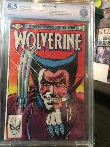 WOLVERINE #1  CBCS  8.5  LIMITED SERIES