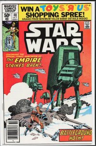 Star Wars #40 Newsstand Edition (1980) Star Wars [Key Issue]