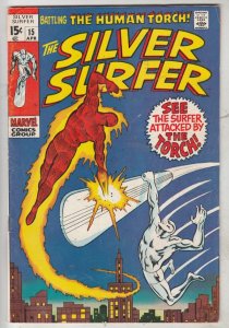 Silver Surfer #15 (Apr-70) FN/VF+ High-Grade Silver Surfer