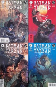 (1999) Batman Tarzan Claws of the Catwoman #1 2 3 4 Complete Set! #1-4