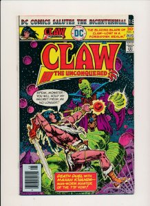 DC Comics-LOT OF 10-CLAW the Unconquered #1,3-8,10-12 1975 VG/F (PF940)