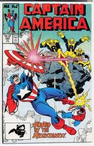Captain America #343 (1988) Captain America