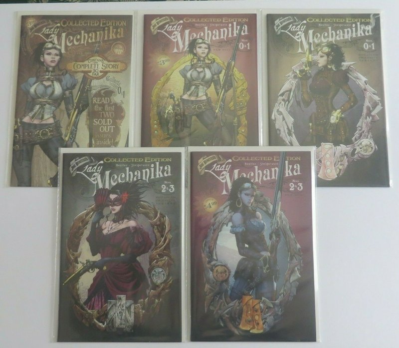 Lady Mechanika Collected Edition #0 & 1 (3 Comics) #2 & 3 (2 Comics) See Listing