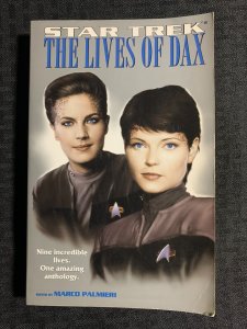 1999 STAR TREK THE LIVES OF DAX by Marco Palmieri FN 6.0 1st Pocket Paperback