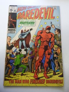 Daredevil #62 (1970) VG Condition moisture stain