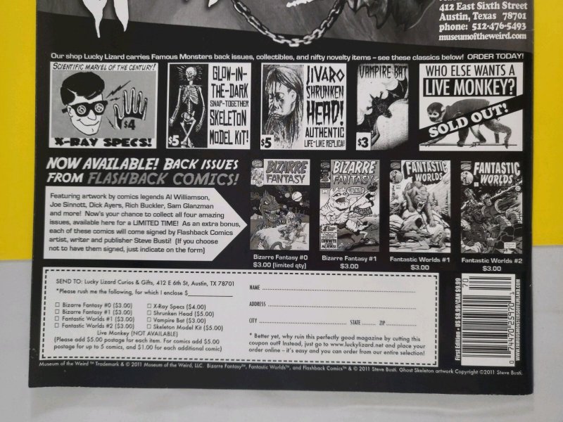 Famous Monsters Of Filmland Retro #70 Previews Exclusive FN 2011 Monsters Inc