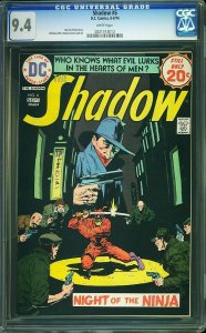 Shadow #6 (1974) CGC 9.4 NM