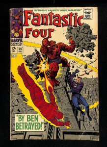 Fantastic Four #69 Mad Thinker!