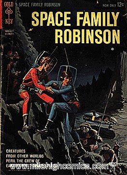 SPACE FAMILY ROBINSON (1962 Series)  (GOLD KEY) #1 Very Good Comics Book