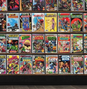 Huge Lot 150+ Comics with Warlord, Micronauts, The Defenders & More!