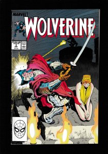 Wolverine #3 (1989) VFN/NM / CHRIS CLAREMONT & JOHN BUSCEMA