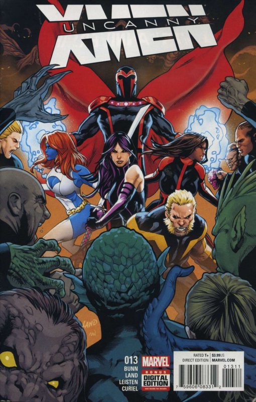 Uncanny X-Men (4th Series) #13 VF ; Marvel | Cullen Bunn