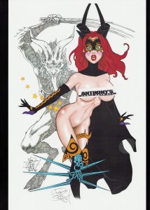 Tarot, Witch of the Black Rose #84 Naughty Studio Cover 11x17 Art Print signed