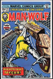Creatures on the Loose #34 (1975) Man-Wolf