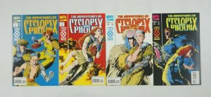 Adventures of Cyclops & Phoenix #1-4 VF/NM complete series - x-men cable spinoff 