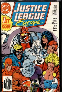 Justice League Europe #1 (1989) Justice League [Key Issue]