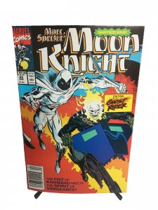 Marc Spector Moon Knight #25 1st Cult of Khonshu App Newstand Ghost Rider 1989