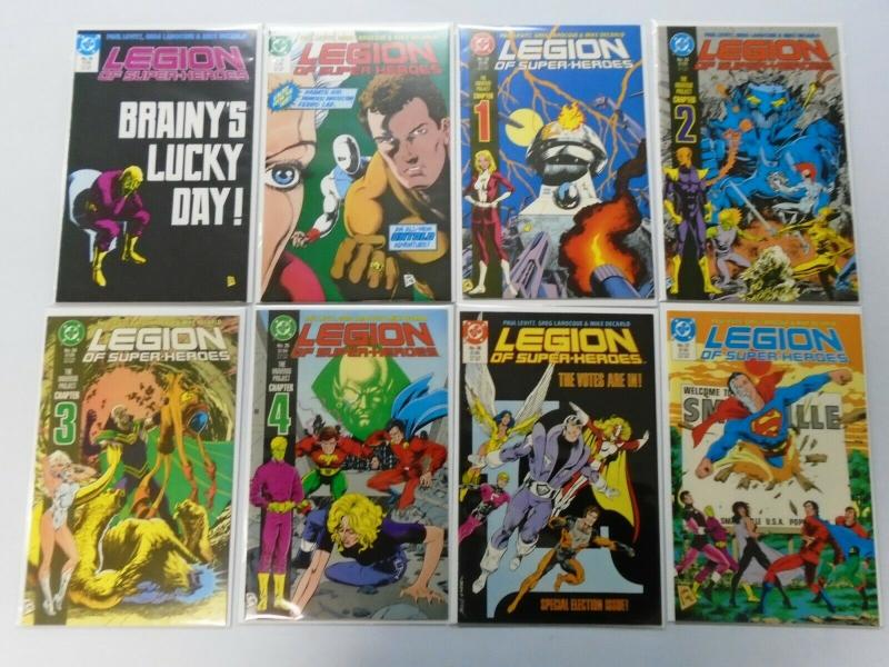 Legion of Super-Heroes Set:#1-63 + Annual:#1-4, 67 Different, 8.0/VF (1984-1989)