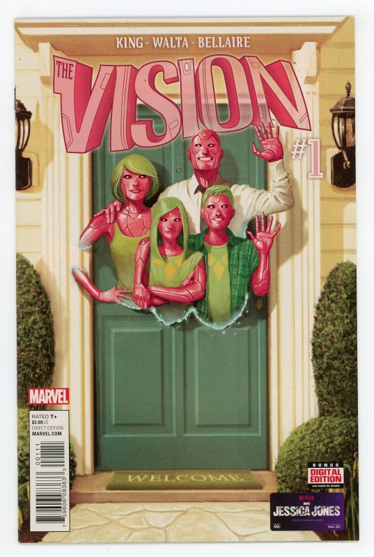 Reserved Osborne29 Vision #1 (2015 v2) Tom King 1st Virginia, Viv & Vin NM