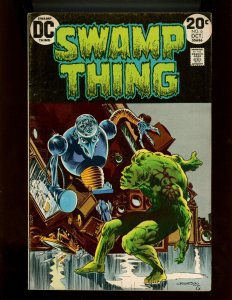 (1973) Swamp Thing #6 - A CLOCKWORK HORROR (6.5)
