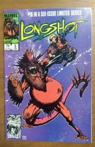 Longshot #5 (1986) Marvel Comics C118