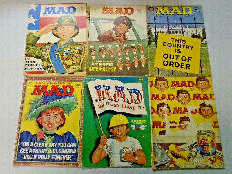 Early 70's MAD Magazine Lot 26 Different (1970-1974)